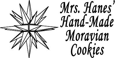 Mrs. Hanes' Moravian Cookies logo