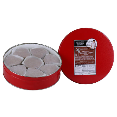 14 oz Tin of Chocolate Crisps